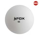 image 1 of Fox TT Darwin 3 Star Table Tennis Balls (Pack of 6) - White - One Size