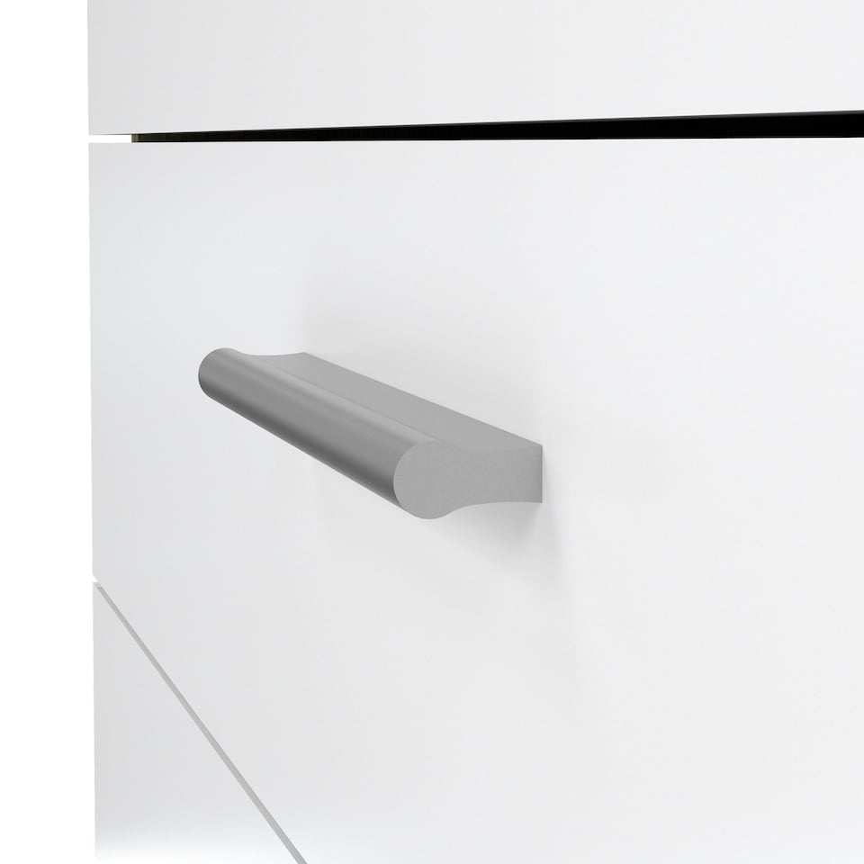 image 1 of Pepe Chest of 4 Drawers in Oak with White High Gloss