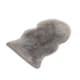 image 1 of Living and Home Irregular Shaped Super Soft Shaggy Area Rug, Grey, 90x60cm