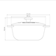 image 5 of Tramontina Enamelled Cast Iron Casserole Dish 24cm (4l)