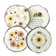 image 2 of Something Different Summer Solstice Wood Coaster Set (Pack of 4) - Multicoloured - One Size