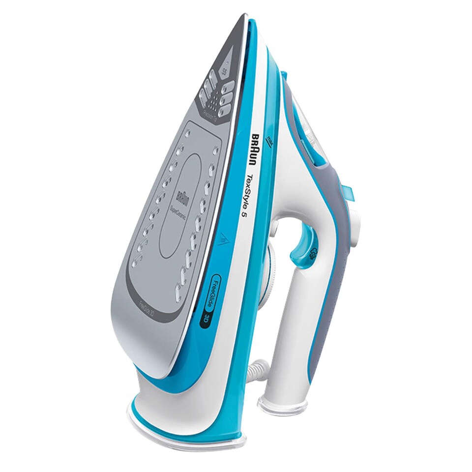 image 1 of Braun 2800W Texstyle 5 Steam Iron Blue