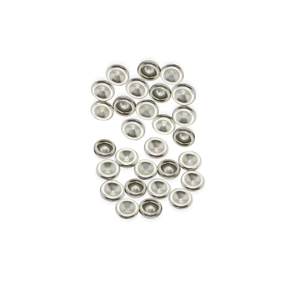 image 1 of 10mm Diamante Acrylic Rhinestone Studs with Pins - Pack of 10