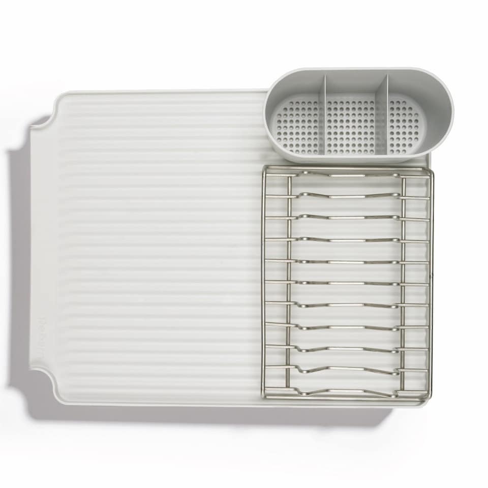 image 1 of ReBorn Recycled Large Draining Rack | Cream | Stone