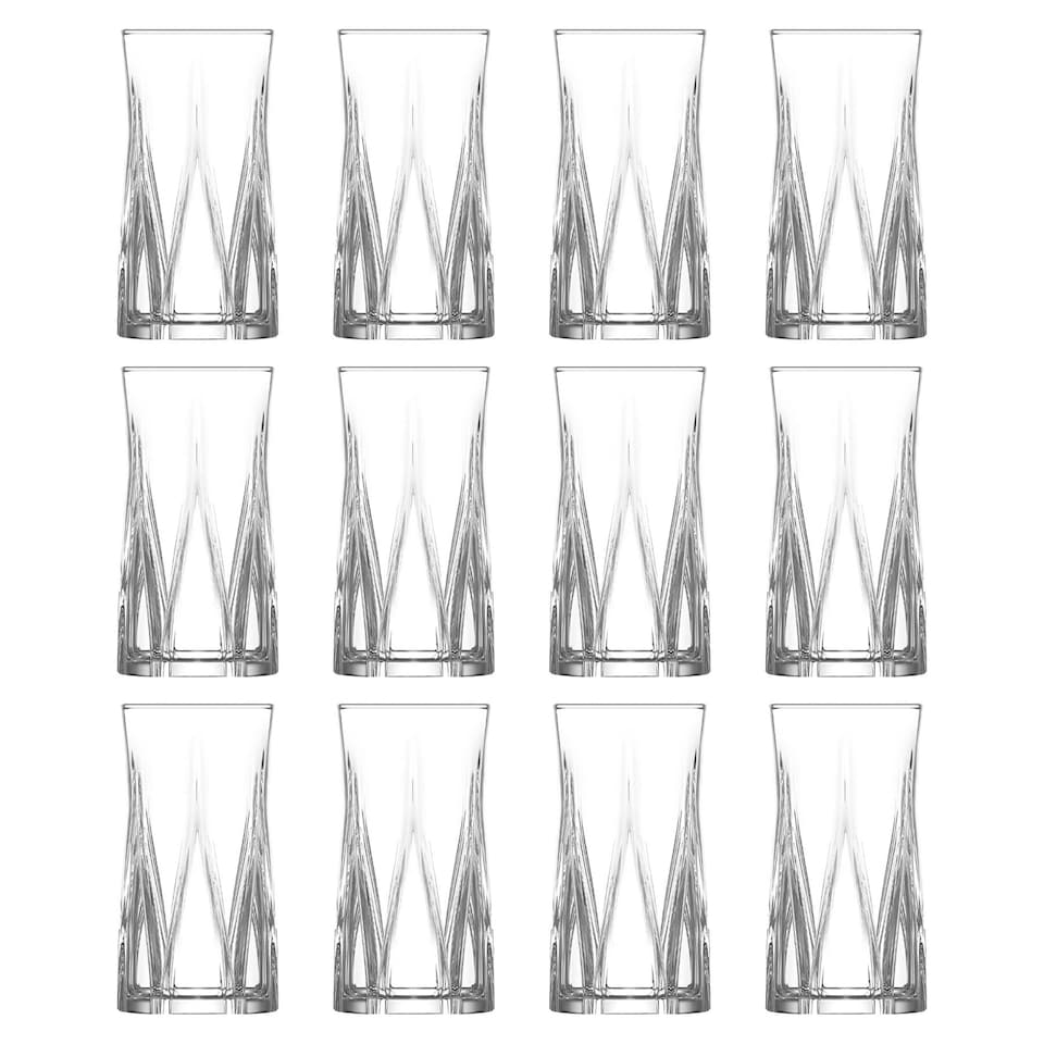 image 1 of LAV Zoey Highball Glasses - 480ml - Pack of 12