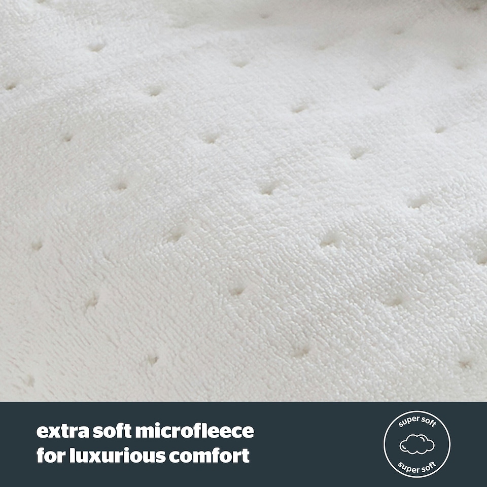 image 1 of Silentnight Hotel Collection Electric Blanket, 3 Heat Settings, Overheat Protection, Easy Fit, Super King