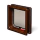 image 3 of Cat Mate Lockable Cat Flap with Door Liner to 50mm Brown (2 inches) (234B)