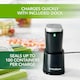 image 5 of FoodSaver Handheld Cordless Food Vacuum Sealer Machine with Charging Dock Black