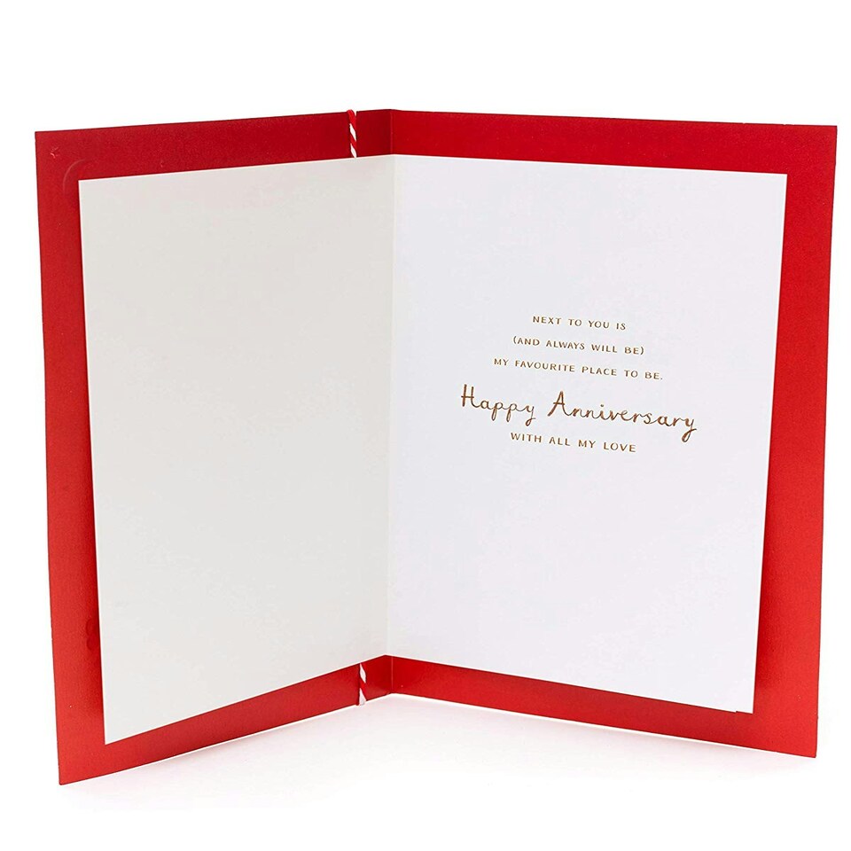 image 1 of Wife Anniversary Card with Cute Dogs