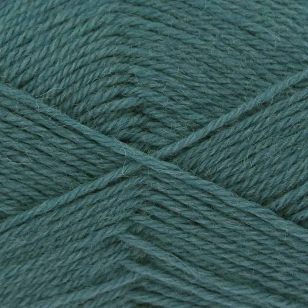 King Cole Turquoise Merino Blend 4 Ply Yarn (Value Pack 12 x 50g Balls) For Crochet, Knitting - 180m per ball
