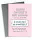 image 1 of Funny Voucher Mother's Day Card For Mum
