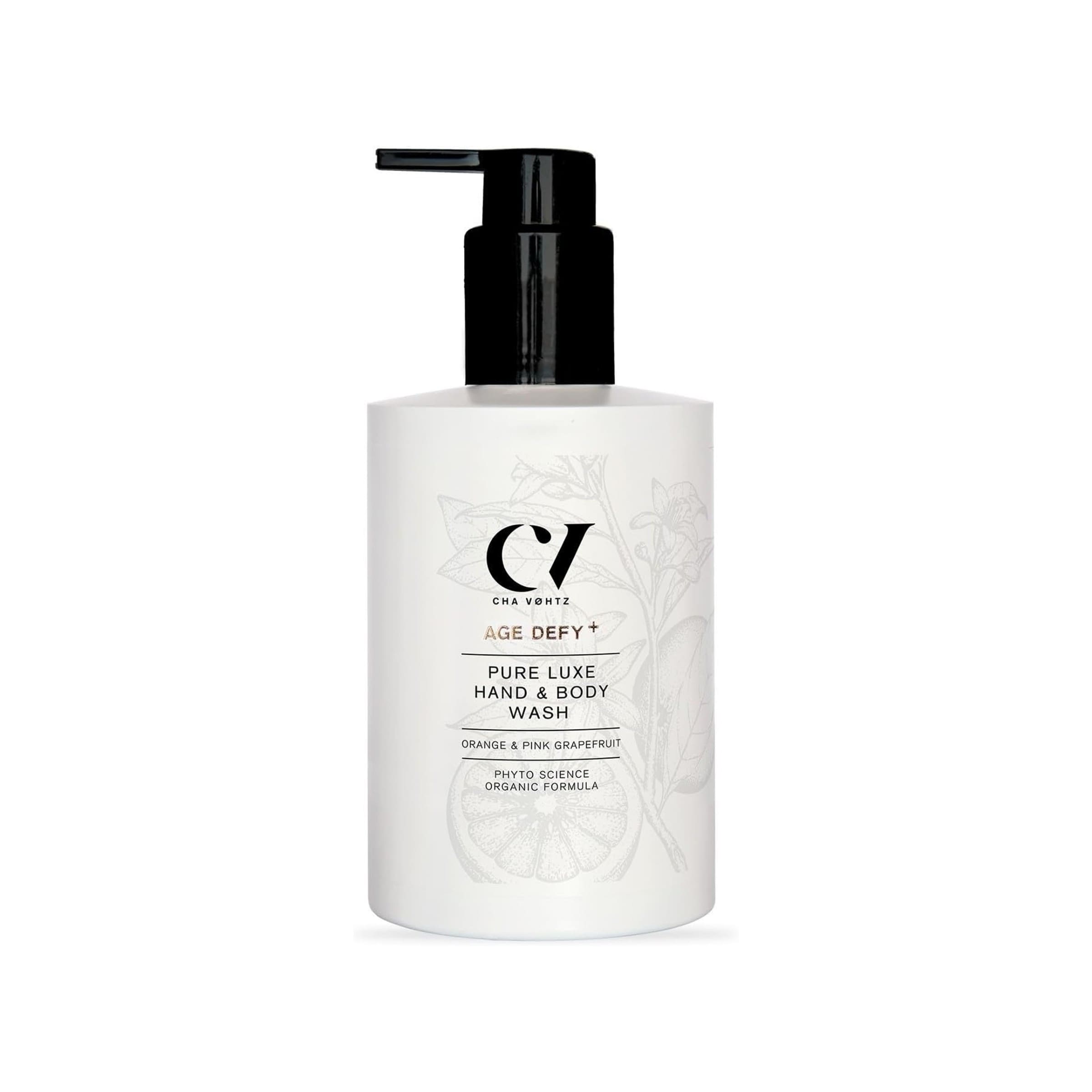 Green People Age Defy+ Pure Luxe Hand & Body Wash - Natural & Organic Luxury Wash - Paraben & SLS Free - Vegan, 300ml