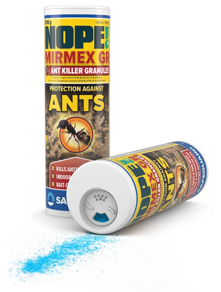 image 1 of NOPE Ant Killer Bait Powder Granules 500g x 2 Pack for Indoors and Outdoors: Targeted Ant Nest Killer