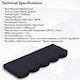 image 7 of Premium Asphalt Roof Shingles - Fish Scales Design 80 x 31.5 cm Weather Resistant Roofing Felt (25 Pcs)