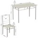 image 3 of Vida Designs Roslyn 4 Seater Dining Set 5 Piece Table & Chairs, Oak