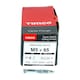 image 3 of Timco - Metal Cavity Anchors - Zinc (Size M5 x 65 (70mm Screw) - 100 Pieces)