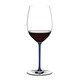 image 6 of Riedel Hand Made Fatto A Mano Cabernet/Merlot Wine Glass Dark Blue