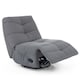 image 2 of Austin Swivel & Rocker Manual Fabric Recliner Chair Grey | Grey | Grey | One Size
