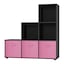 Black & Light Pink