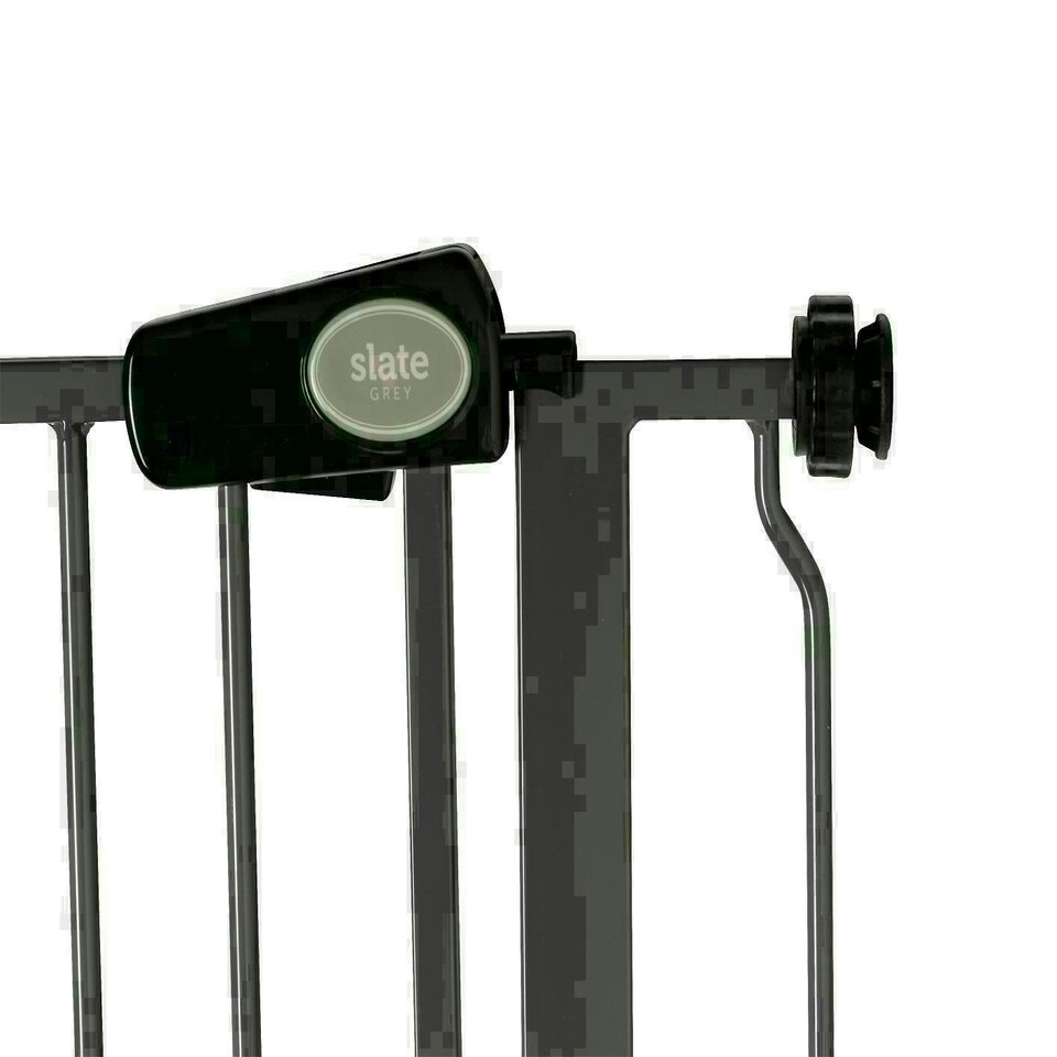 image 1 of Bettacare Extra Tall Pressure Installed Premium Pet Gate, 75cm - 83cm, Slate Grey, Pressure Fit Stair Gate for Dog, Safety Barrier for Puppy