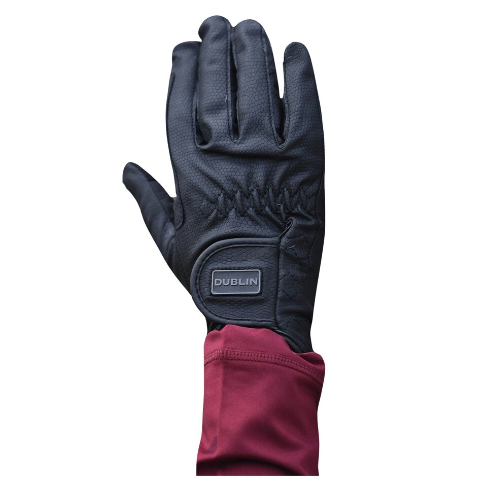 image 1 of Dublin Touch Screen Everyday Riding Gloves - Navy - S Blue | S
