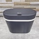 image 4 of Dihl 12L Grey Slimline Auto Sensor Bin Trash Smart Motion Sensor Waste Rubbish Bathroom Office Kitchen
