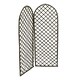 image 8 of Oypla Set of 2 Willow Trellis Fencing Panel Screen Climbing Trellises