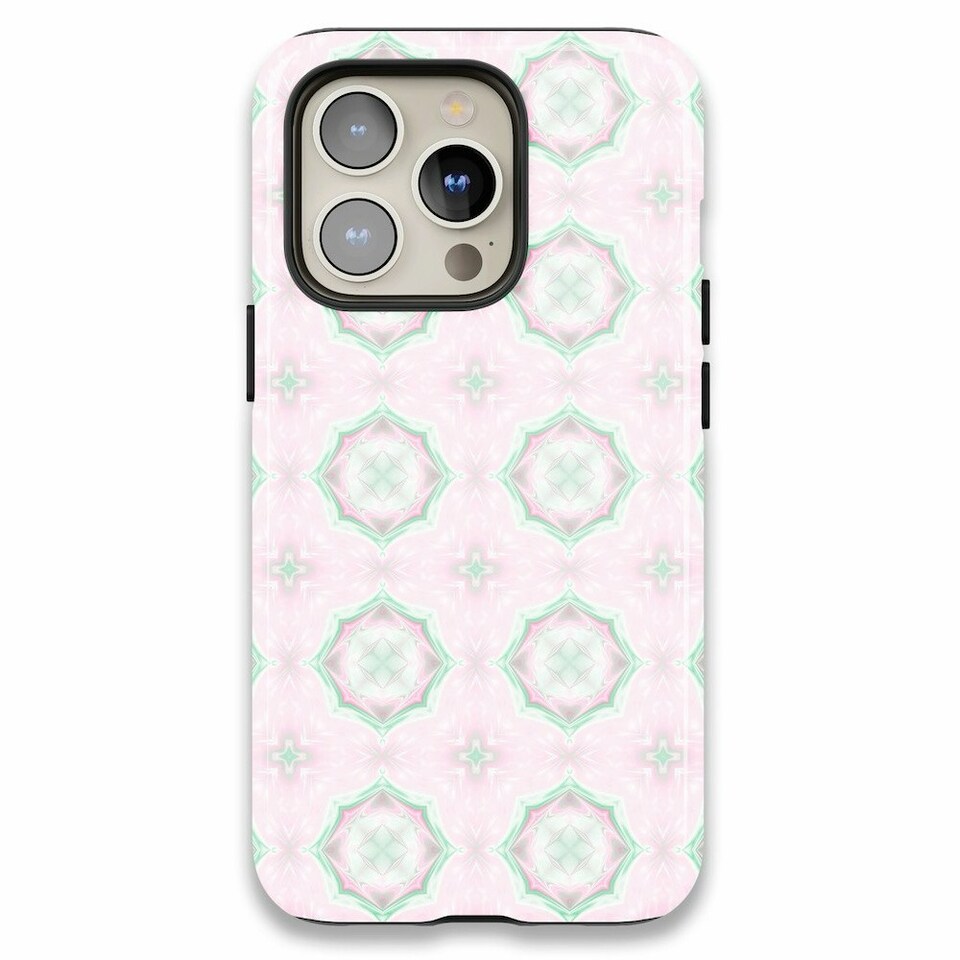 image 1 of Candy Tile Phone Case | Pink | iPhone 16
Tough | iPhone 16
Tough