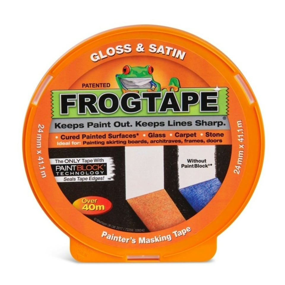 image 1 of Frog Tape Masking Tape - Orange - 41.1m x 36mm