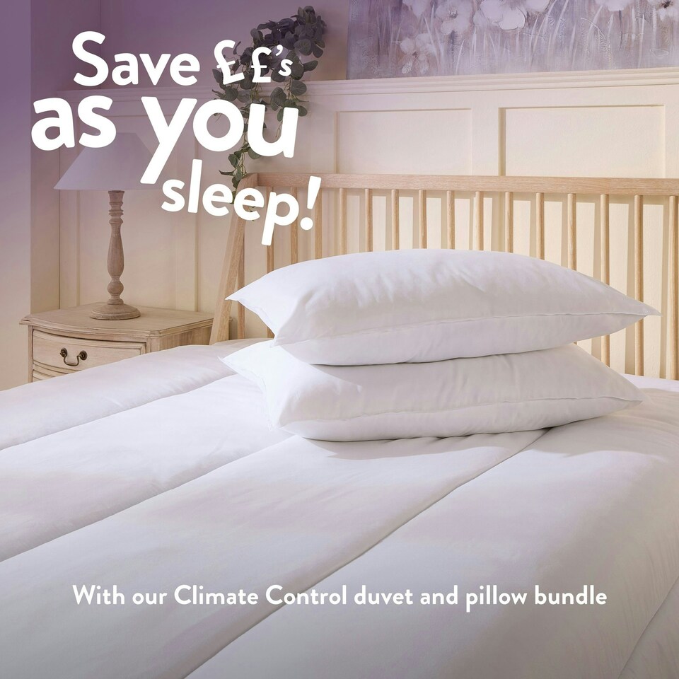 image 1 of Slumberdown 4.5 Tog Lightweight Duvet, Hypoallergenic Quilt, Made in the UK, Super King
