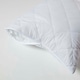 image 4 of Homescapes Cotton Rich Quilted Pillow Protectors - 80 x 80 cm - Pack of 4 White
