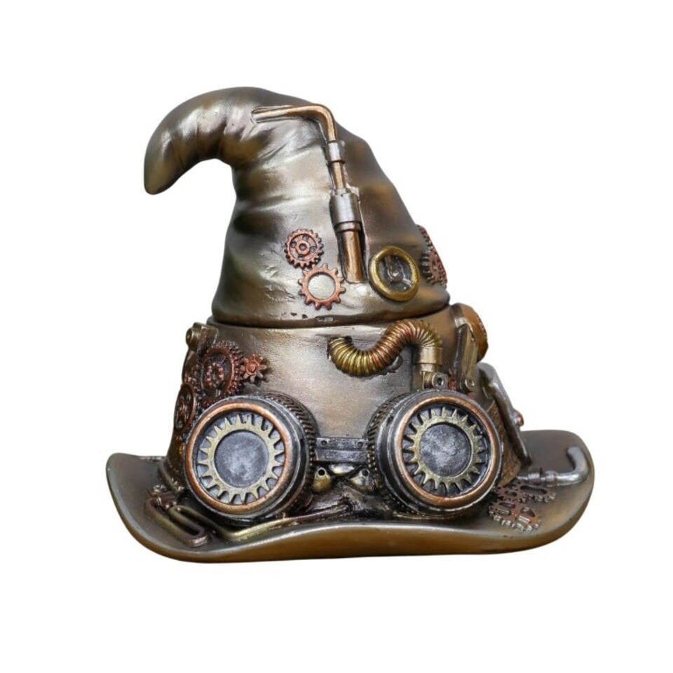 image 1 of Gifts Direct 2 U Steampunk Wizard Hat Trinket Holder