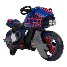 HUFFY Marvel Comics Spider-man Motorcycle Electric Children's Ride-on