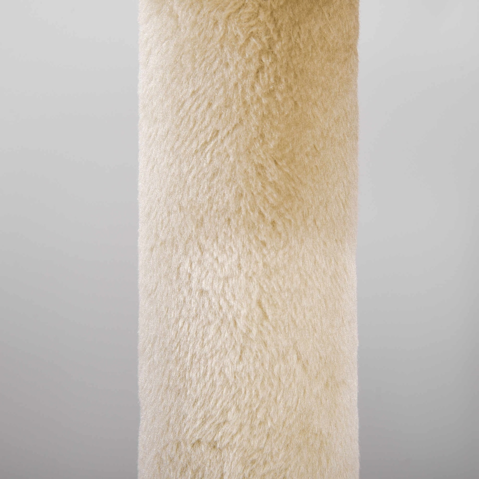 image 1 of PawHut 104cm Cat Tree Condo Tower with Scratching Post Perch Ball