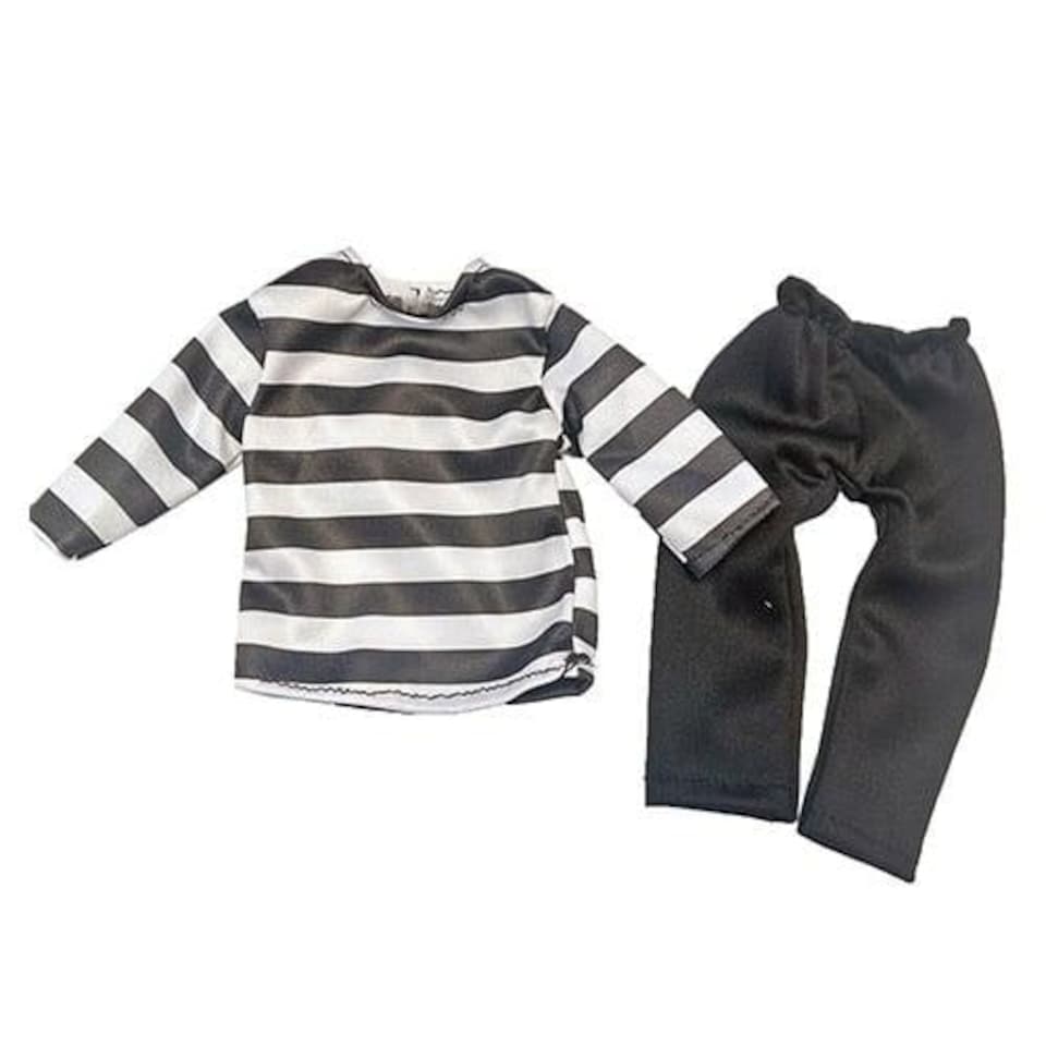 image 1 of Naughty Elf Robber Thief Dress Up Outfit