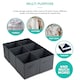 image 6 of Foldable Storage Cubes Set of 6 Grey
