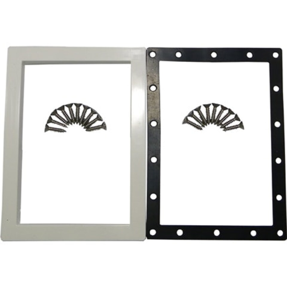 image 1 of Plastica Standard Skimmer Face Plate Kit
