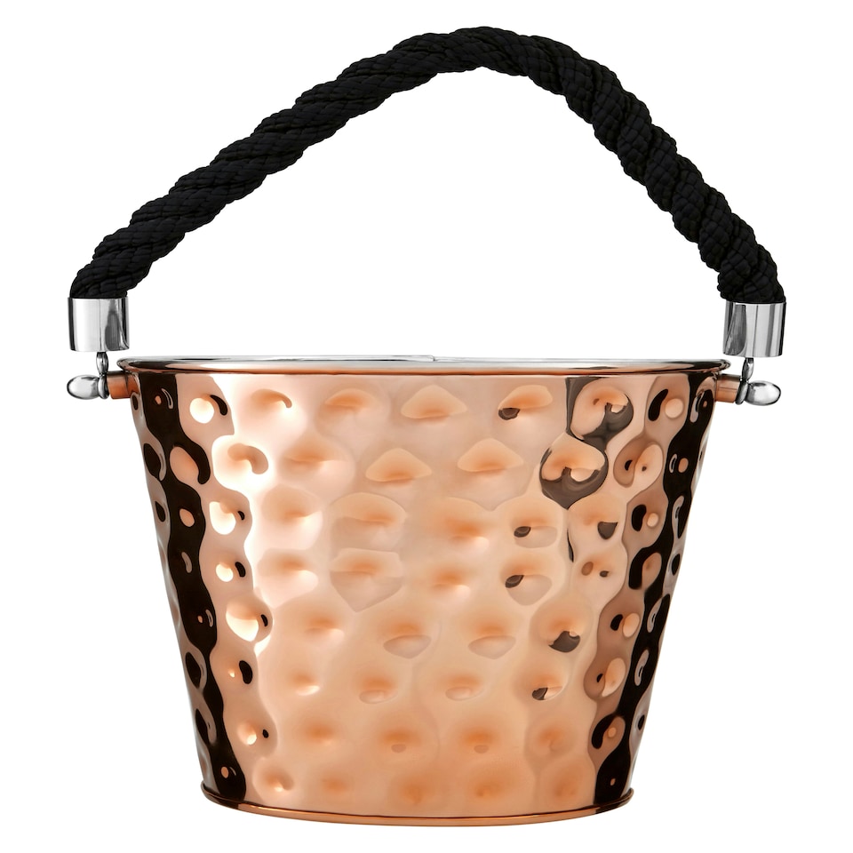 image 1 of Miressa Medium Copper Finish Party Bucket
