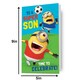 image 1 of Despicable Me Minions 'Super Son' Birthday Card