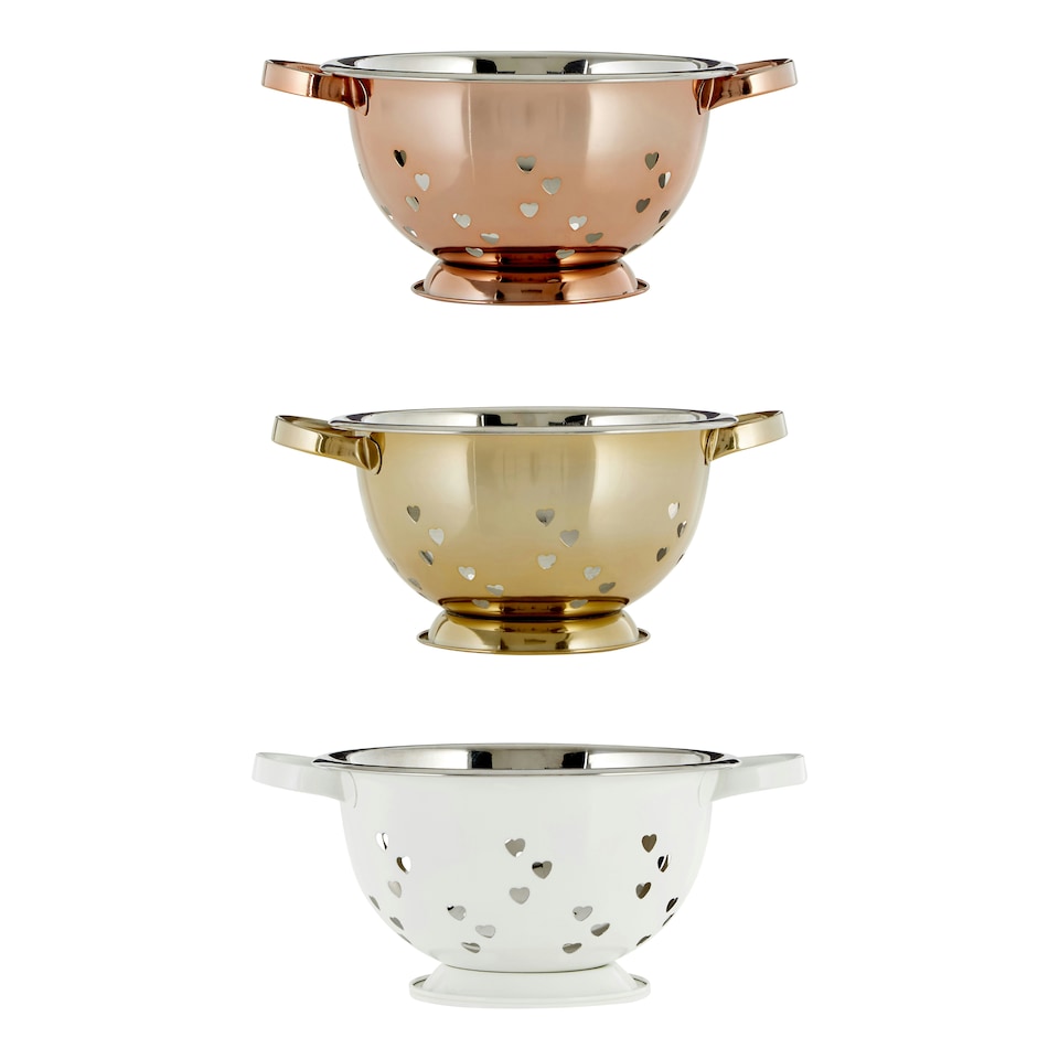 image 1 of Maison by Premier Hearts Design Ivory Colander