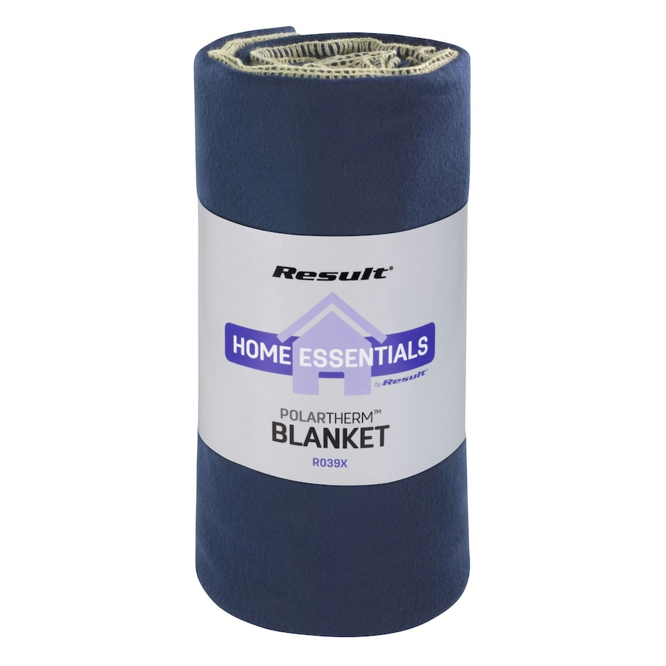 Result Winter Essentials Polartherm Blanket - Marine Navy - One Size (UTPC6301)