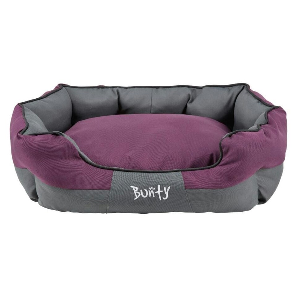 image 1 of Water resistant Dog Bed, water resistant, washable, small to large sizes - Bunty Anchor Purple | XL
