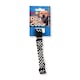 image 1 of Pet Touch Fabric Reflective Square Dog Collar 1.5cm x 25-40cm Multi | M