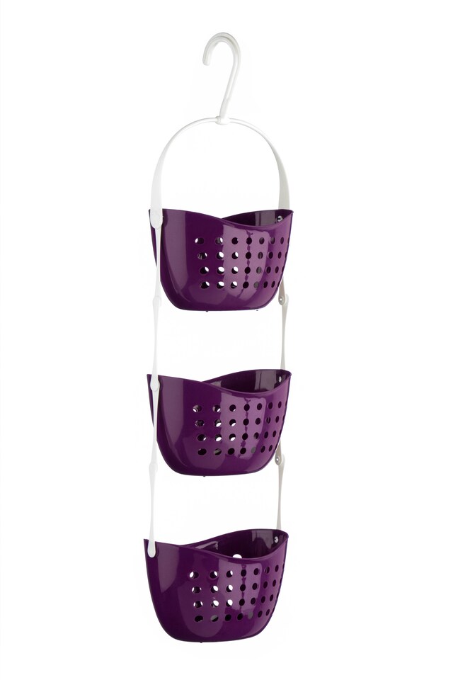 3 Tier Purple Shower Caddy | Purple