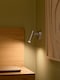 image 6 of Nordlux Makoto Indoor Wall light Silver Aluminium Sensor G9 Adjustable Head - Plug In or Mains Powered , IP20