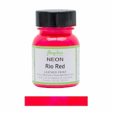 Angelus Neon Leather Paint for Sneaker Customs and Shoes 1oz