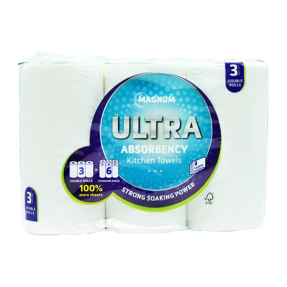 Magnum Kitchen Towel Ultra 3ply