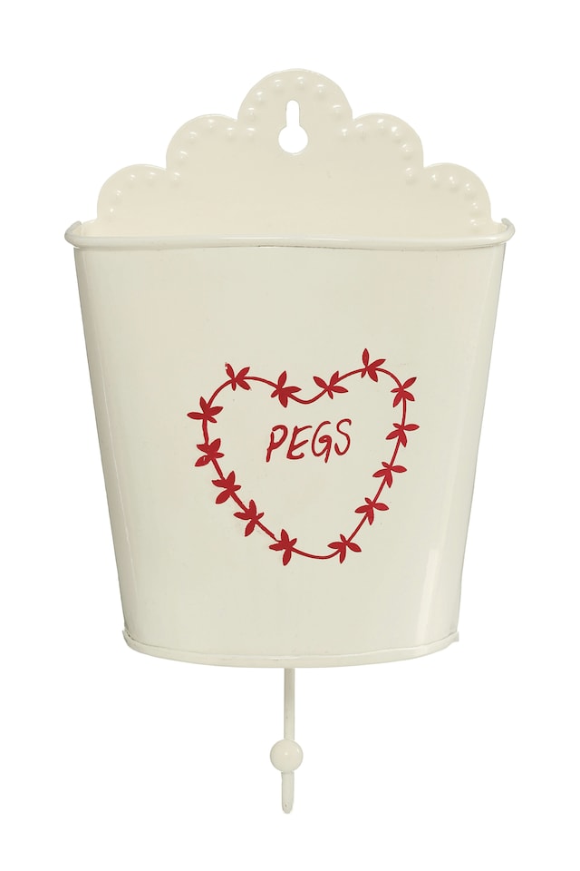 Anglaise Hanging Peg Holder Cream | Cream