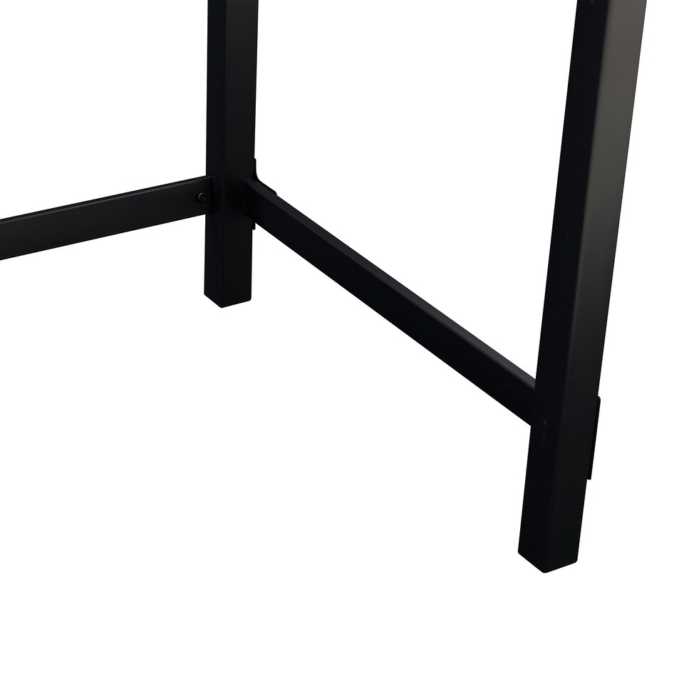 image 1 of Sunjoy Studio Space Hammerstein Desk Black | wood grain