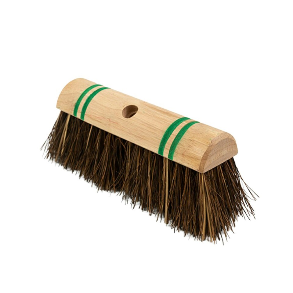 Head Only 10.5'' Bassine Yard Scavenger Broom Threaded - One Colour - One Size
